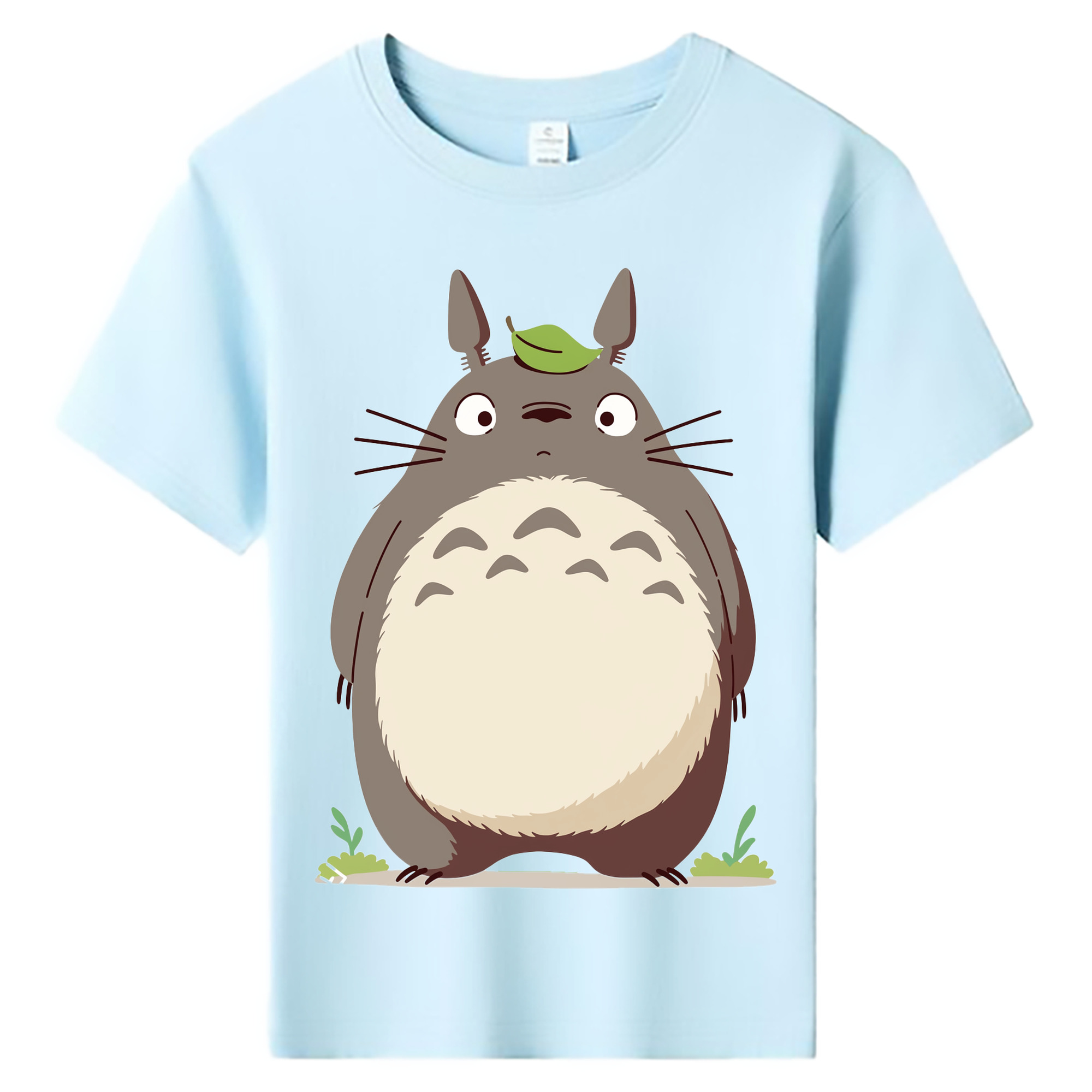 （画像用） となりのトトロ 草壁メイ 草壁サツキ My Neighbor Totoro Satsuki Kusakabe Mei Kusakabe 綿100％キッズTシャツ（フロントプリント）